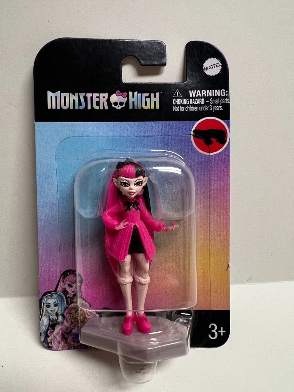 Monster High G3 Draculaura Mini Figurine 2.75" Doll Mattel Dollar Tree New NIP